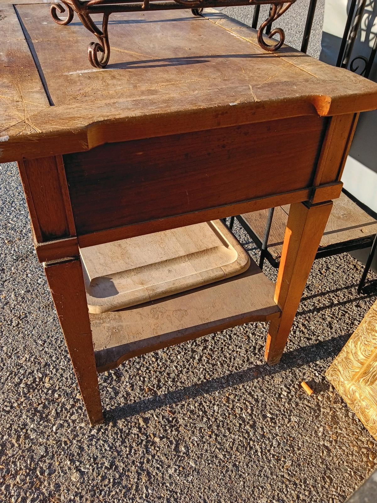 Antique Nightstand from Italy