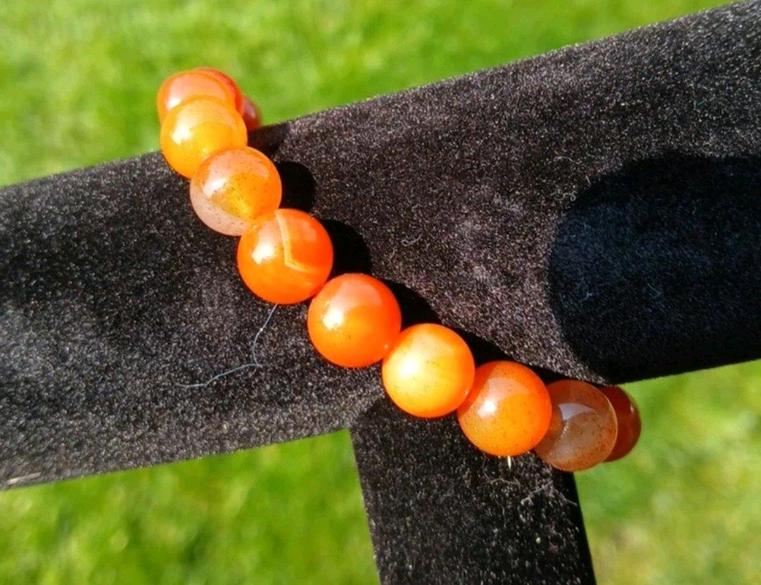 Carnelian Agate Bracelet 85mm
