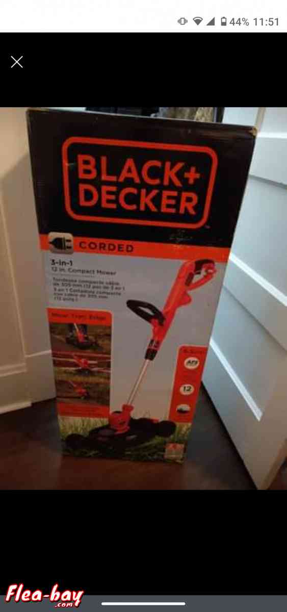 Black and Decker 3-in-1 Mower - Springfield, Missouri - FleaMarketBay