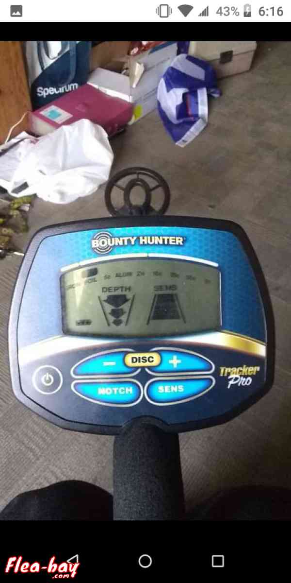 bounty hunter tracker pro metal detector