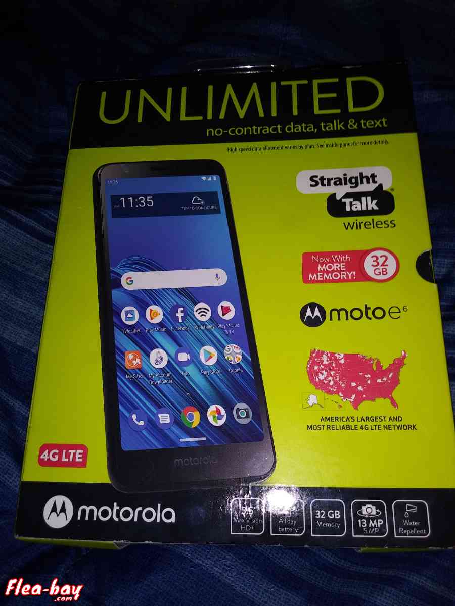 Motorola Moto E6 Straight Talk Smartphone - Brownstown, Illinois
