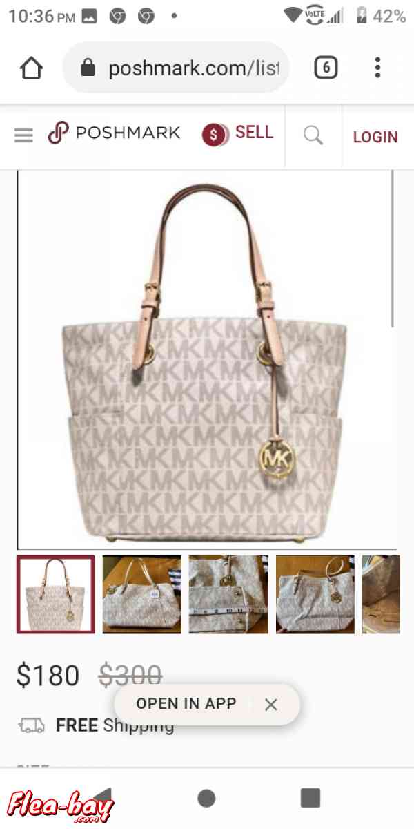 michael kors white satchel bag - Omaha, Nebraska - FleaMarketBay