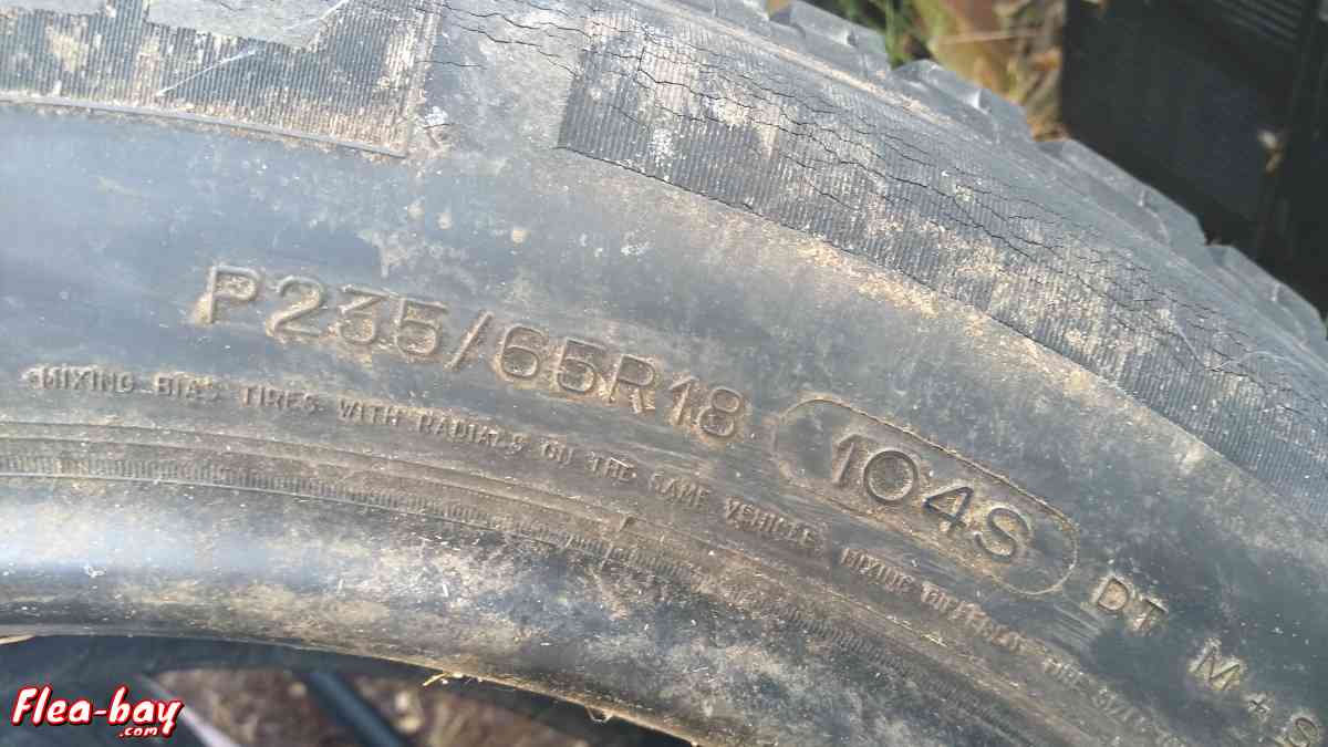 suv tires 235/65/18 an pair - Centralia, Washington - FleaMarketBay
