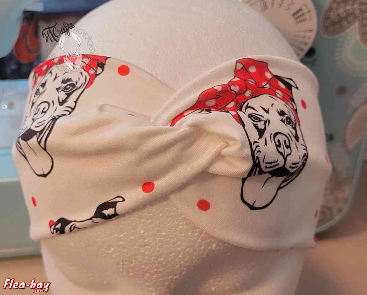 Pitbull Headband - Anderson, Indiana - FleaMarketBay