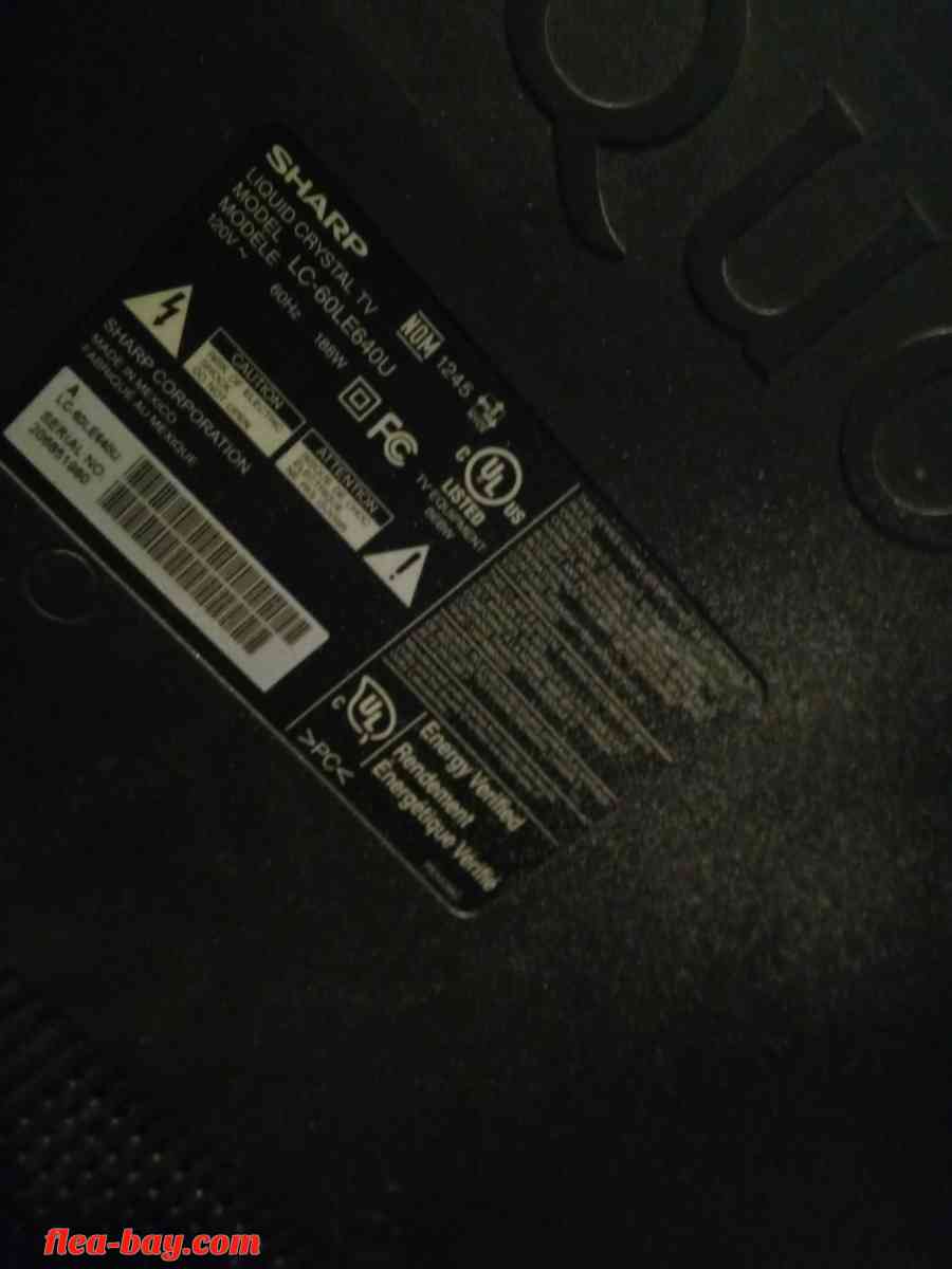 63in SHARP TV - San Antonio, Texas - FleaMarketBay