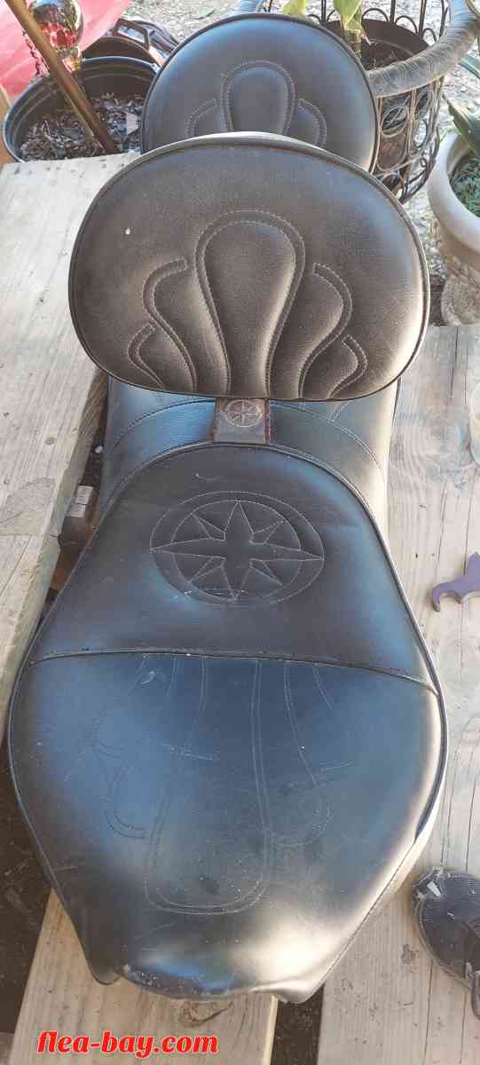 double leather motorcycle seat - Mc Calla, Alabama - FleaMarketBay