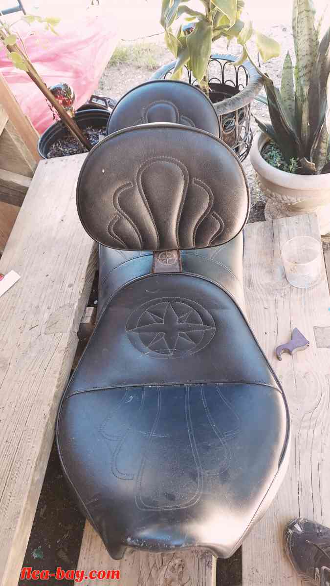 double leather motorcycle seat - Mc Calla, Alabama - FleaMarketBay