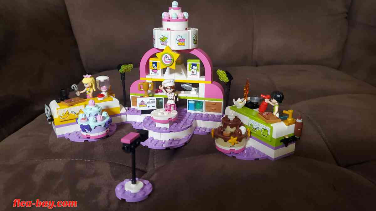 lego friends baking competition 41393 COMPLETE (local only)