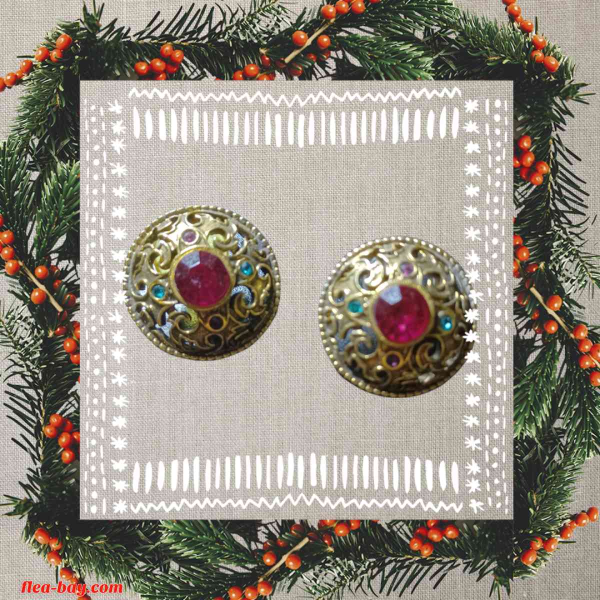 gold tone earrings - Indianapolis, Indiana