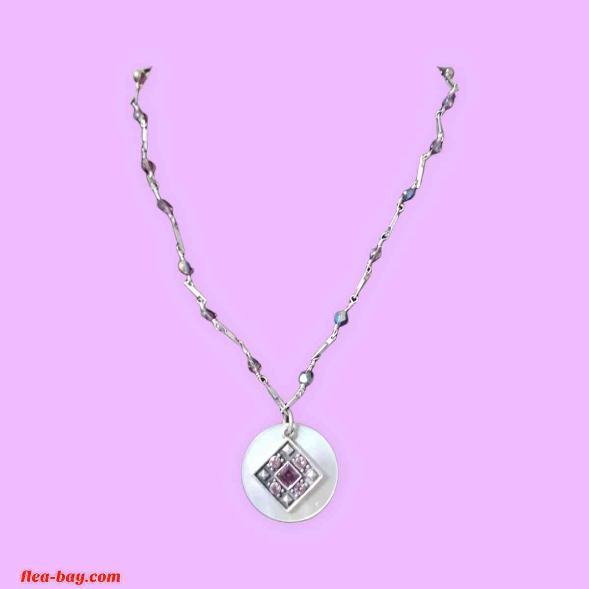 purple beaded necklace - Indianapolis, Indiana - FleaMarketBay