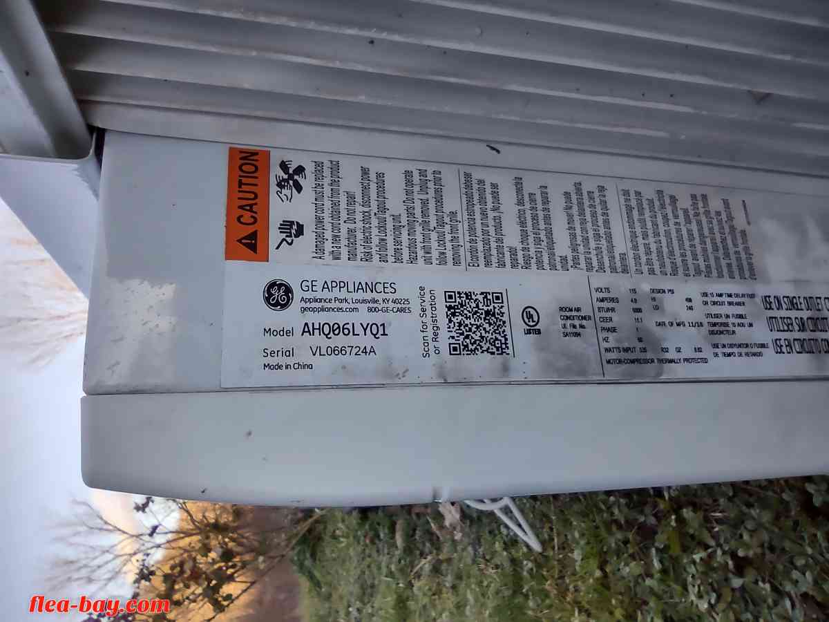 GE Appliances 6,000 BTU AC window unit - Irvine, Kentucky - FleaMarketBay