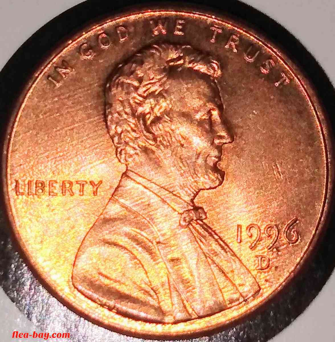 1996-D/DDO/Rev; RpmUS.Minted; Lincoln/Variety and Error coin - Kaneohe, Hawaii - FleaMarketBay