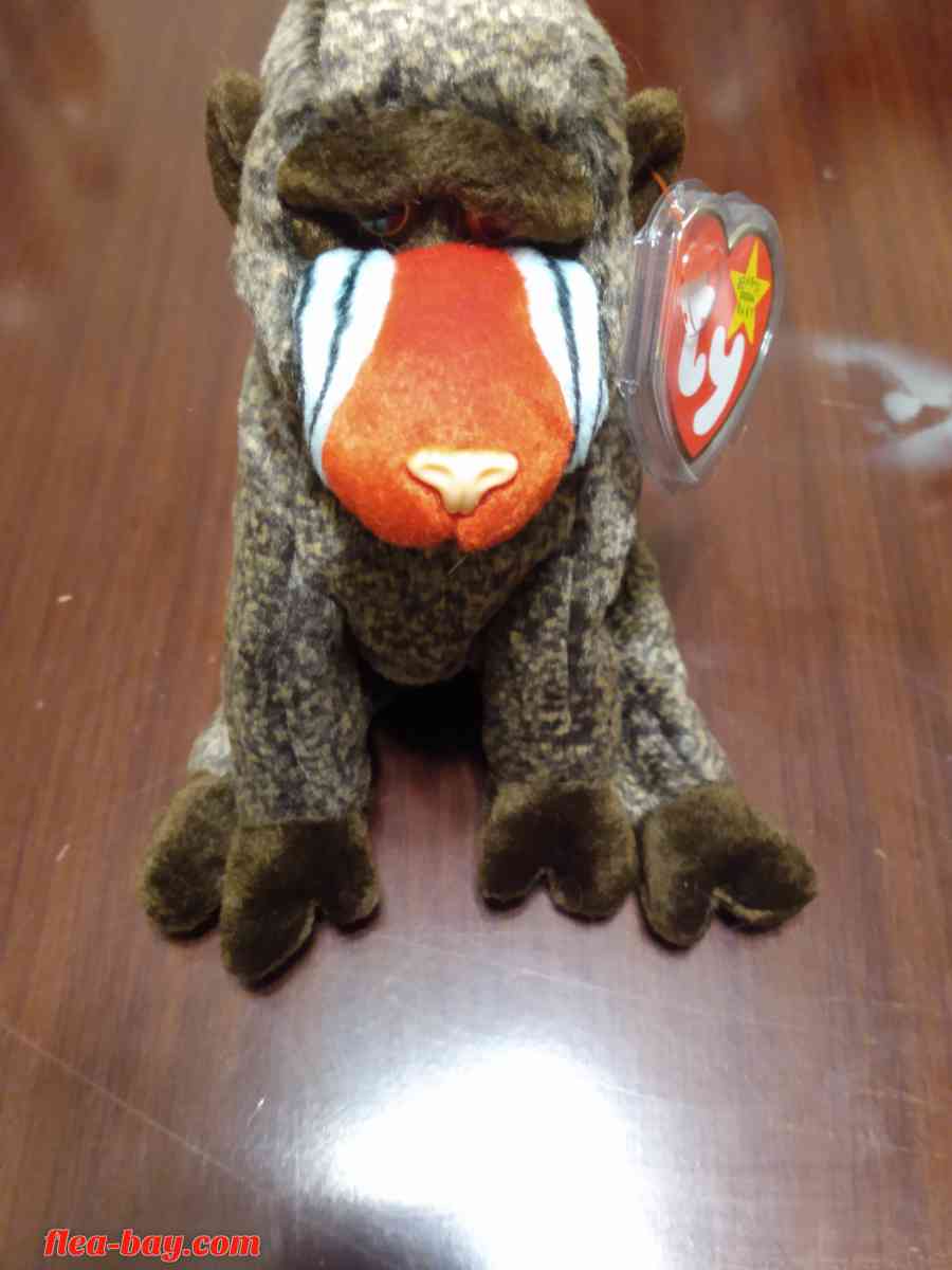 Ty Beanie Babys. "Rare" Monkey Collection of 4 - Wahpeton, North Dakota - FleaMarketBay