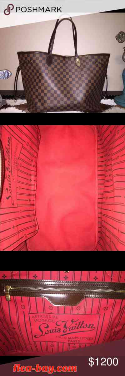 Louie vuitton never full tote bag - Advance, Indiana - FleaMarketBay