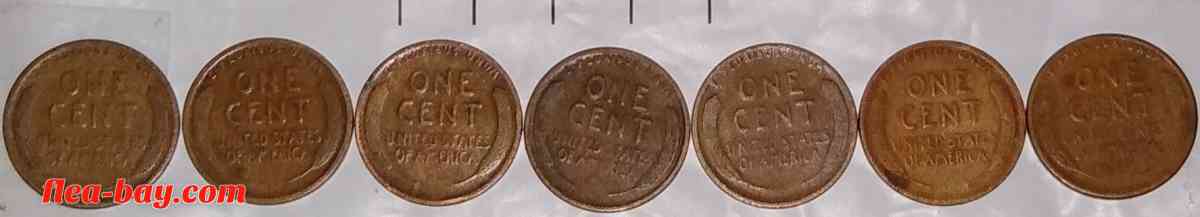 Lincoln Wheat cents! hard to find this era; early 20's - Kaneohe, Hawaii - FleaMarketBay