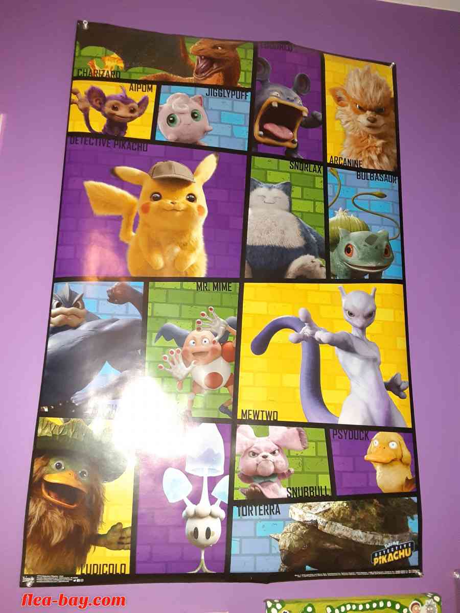 pokemon poster great condition - Scottsville, Kentucky