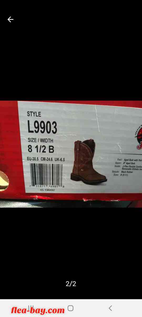 women's boots 81/2 - Lakeland, Florida - FleaMarketBay