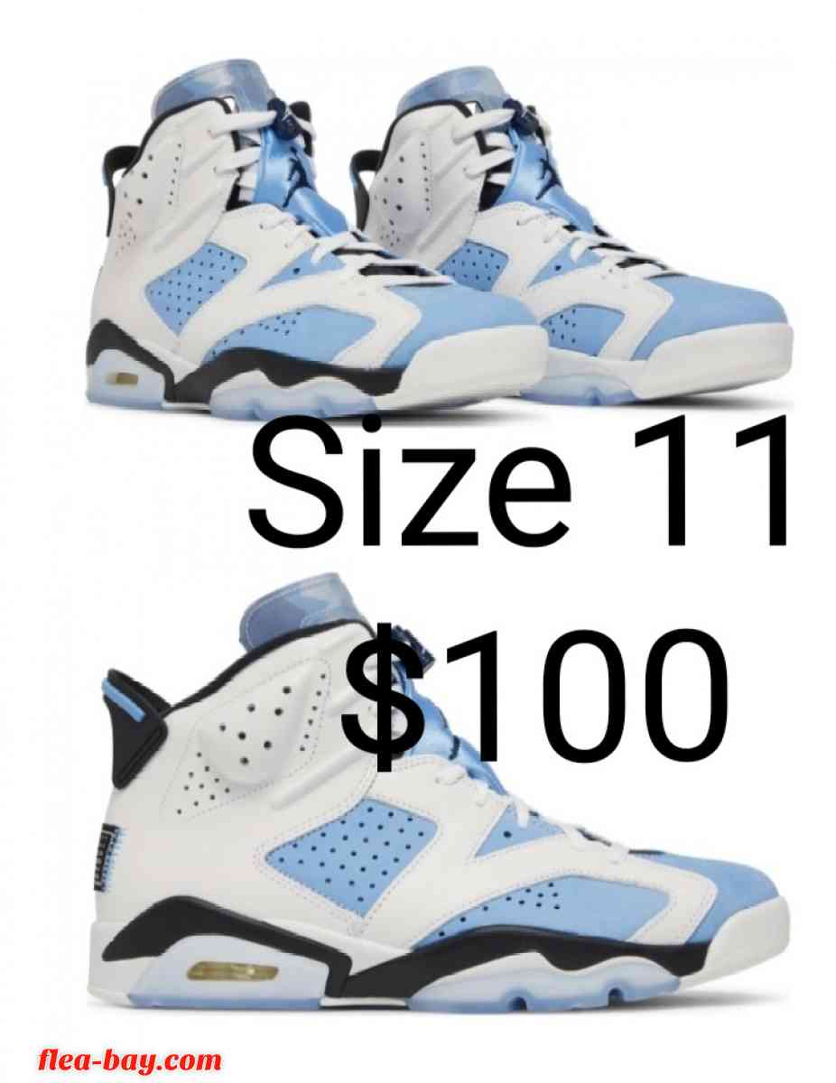 Jordan Retro 6 UNC Size 11