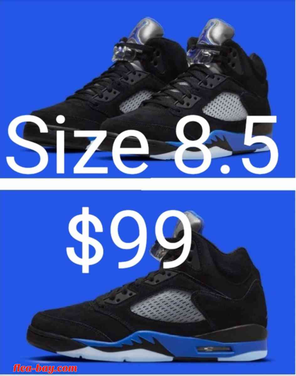 Jordan Retro 5 Racer Blue Size 8.5