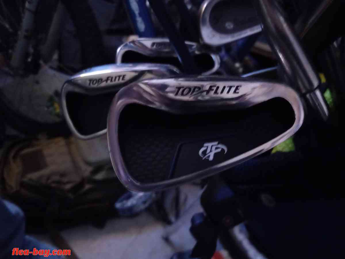 Golf Clubs10 diffdrivers & new full set top flight 2021clubs - San Francisco, California - FleaMarketBay