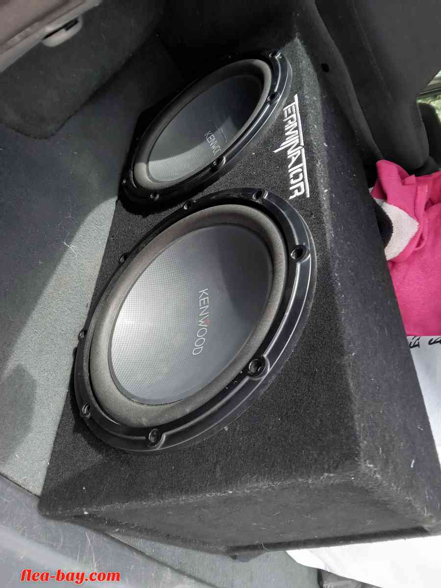 Kenwood speakers and amp - Wilmington, North Carolina - FleaMarketBay
