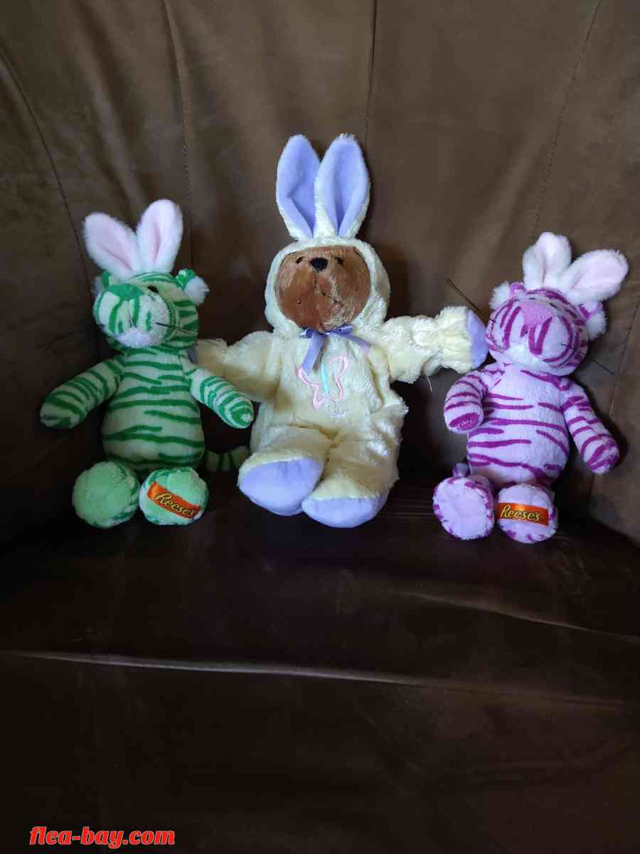 Easter stuffed animals - Livermore, California - FleaMarketBay
