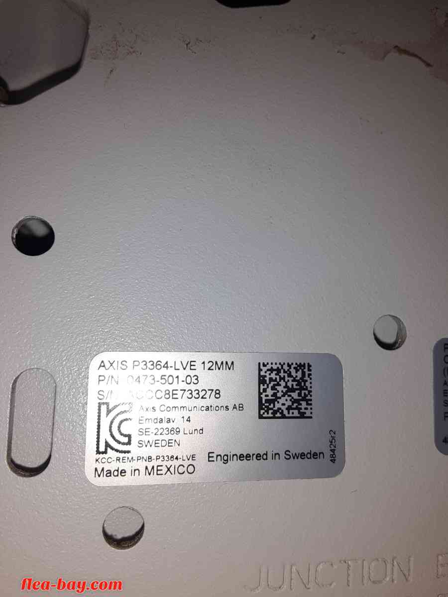 Axis communications  security camera - San Antonio, Texas - FleaMarketBay