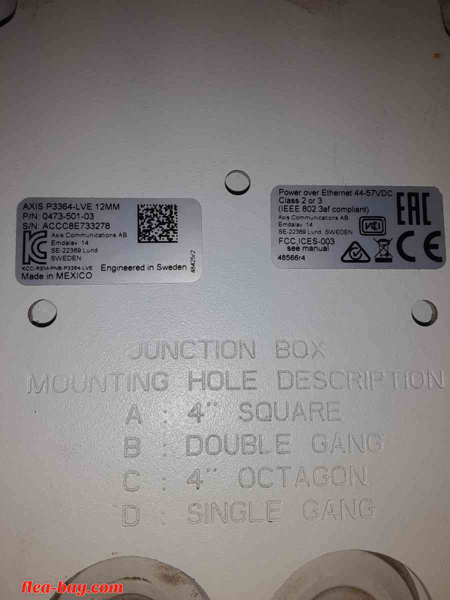 Axis communications  security camera - San Antonio, Texas - FleaMarketBay