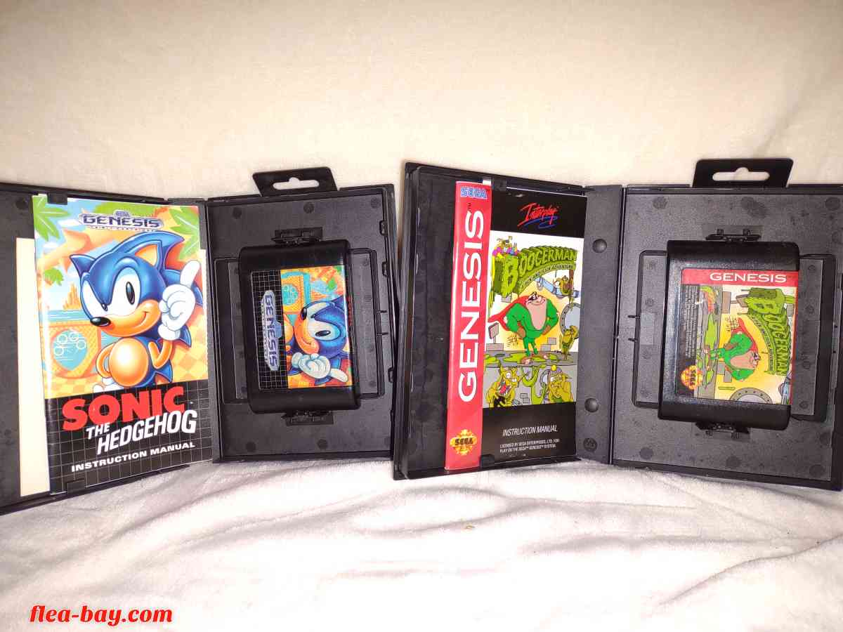 old Sega Genesis games - Zephyrhills, Florida - FleaMarketBay