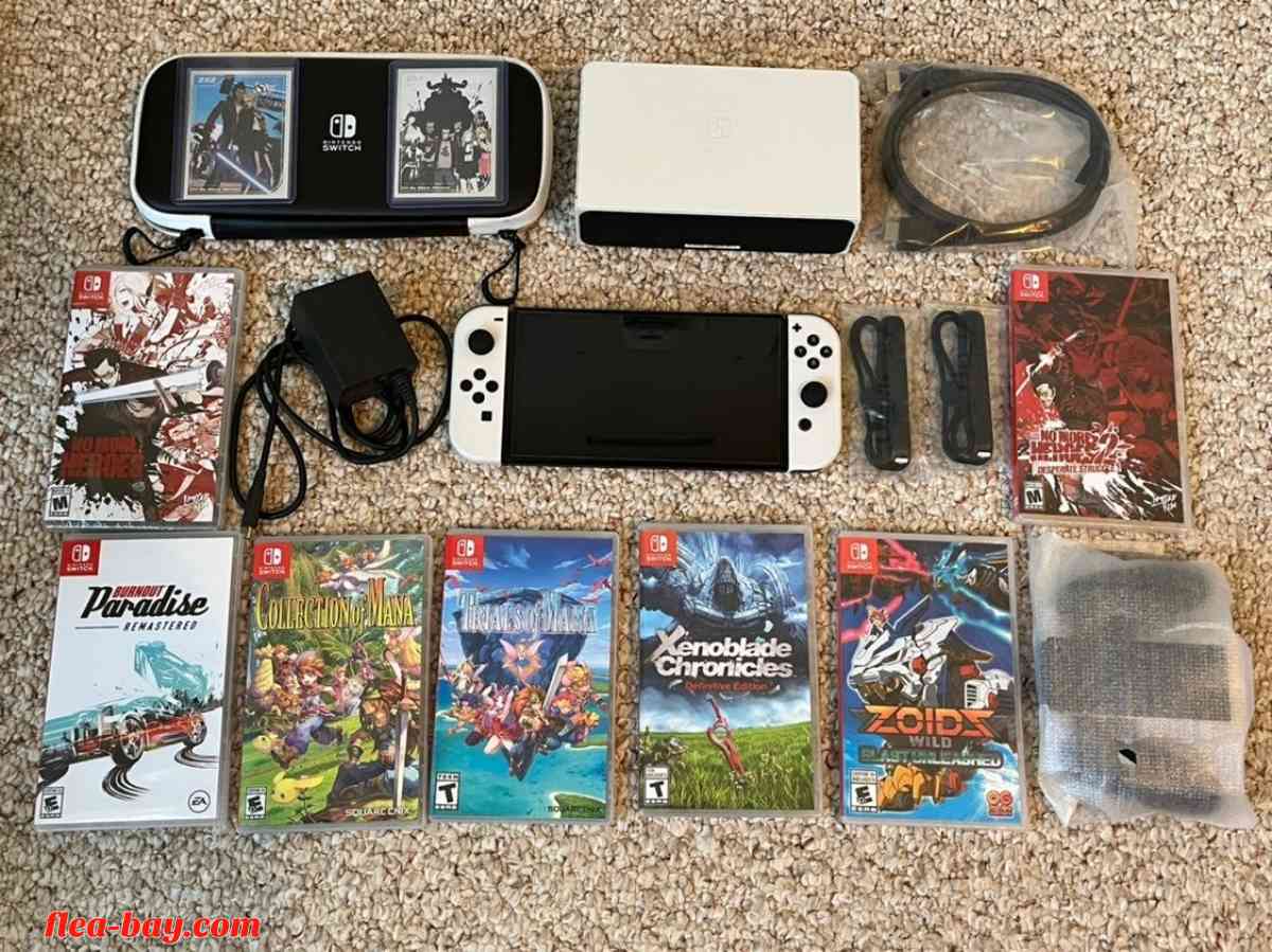 OLED Nintendo switch bundle - Aberdeen, Washington