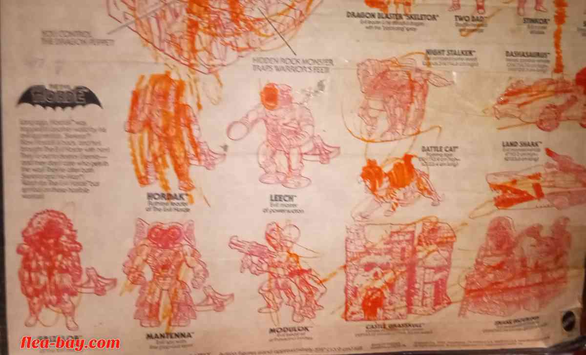 1985 fright zone trap field strongholds of terror lego unope - Gallipolis, Ohio - FleaMarketBay