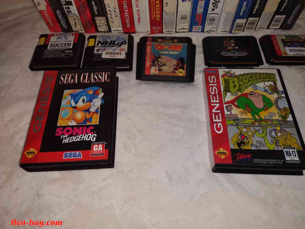 old Sega Genesis games - Zephyrhills, Florida