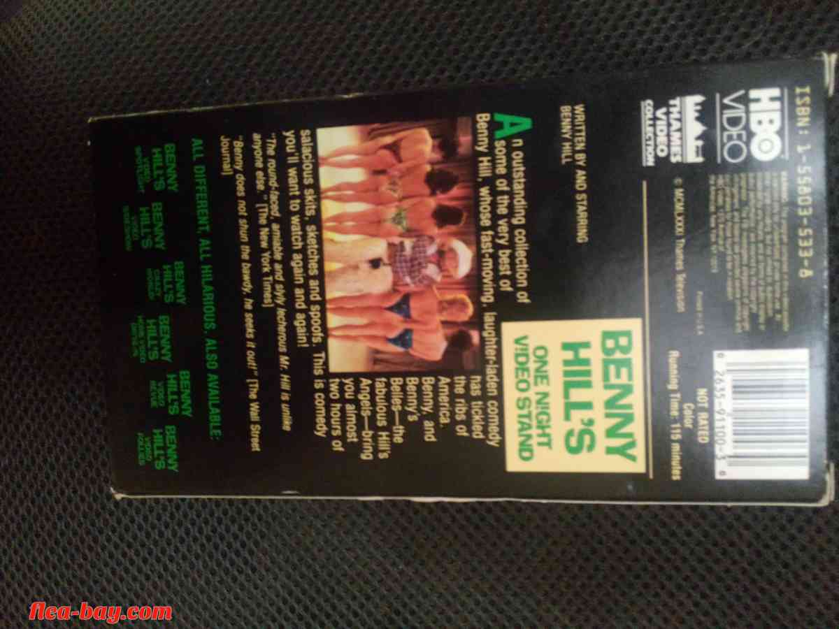 Benny Hill VHS tape - Boyertown, Pennsylvania - FleaMarketBay
