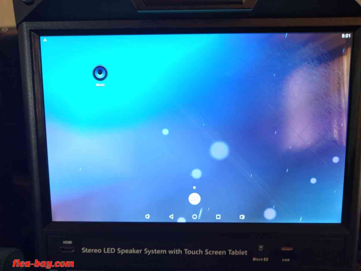 (DOLPHIN KARAOKE BLUETOOTH 2X10" WOOFER TOUCH SCREEN SPEAKER - El Paso, Texas - FleaMarketBay