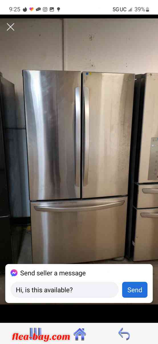 22 Cu. Ft. Large Capacity 30" Wide 3-Door French Door Refrig - Mason, Michigan