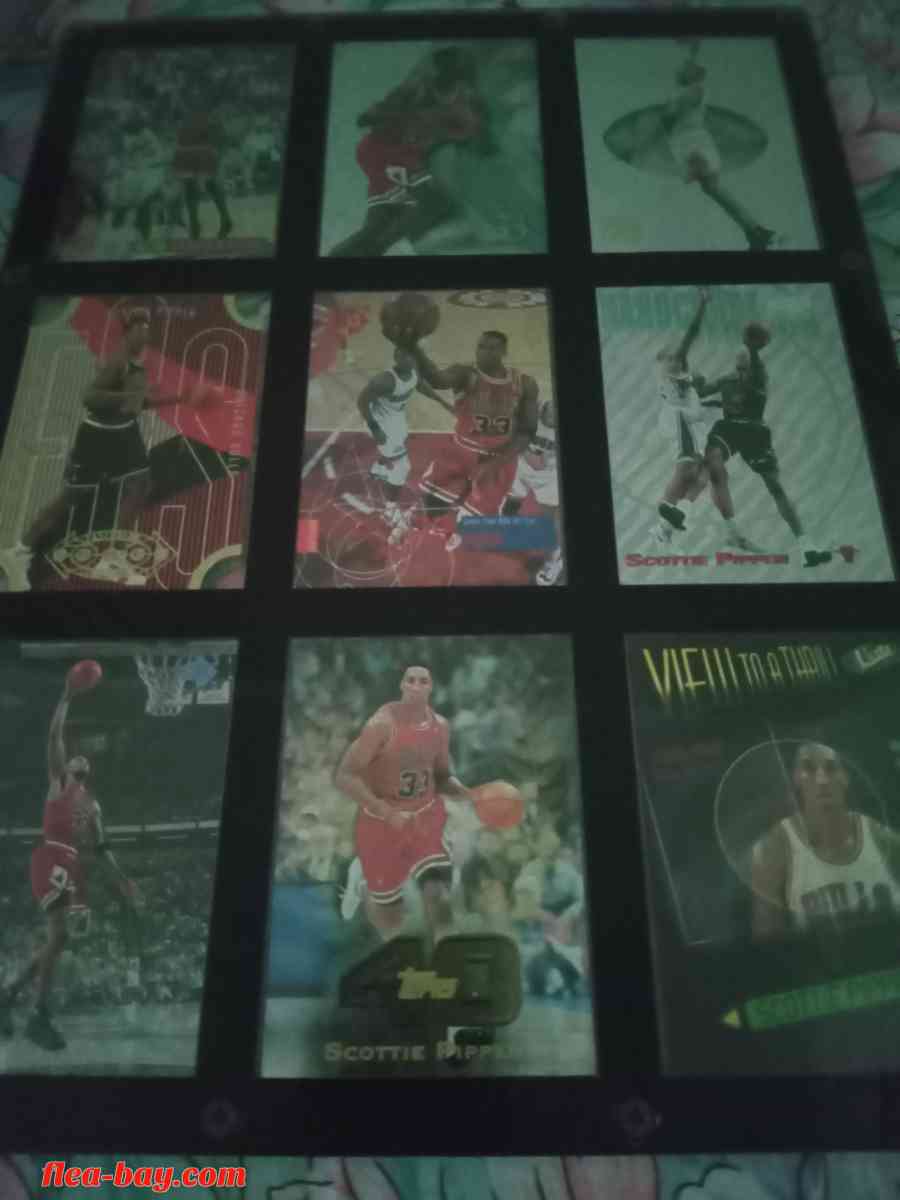 Scottie Pippen Plaque With Trading Cards - Rochester, New York