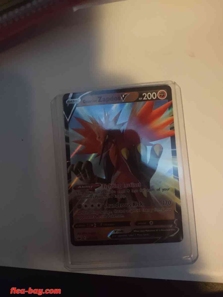galarian Zapdos Pokemon card - Plano, Texas