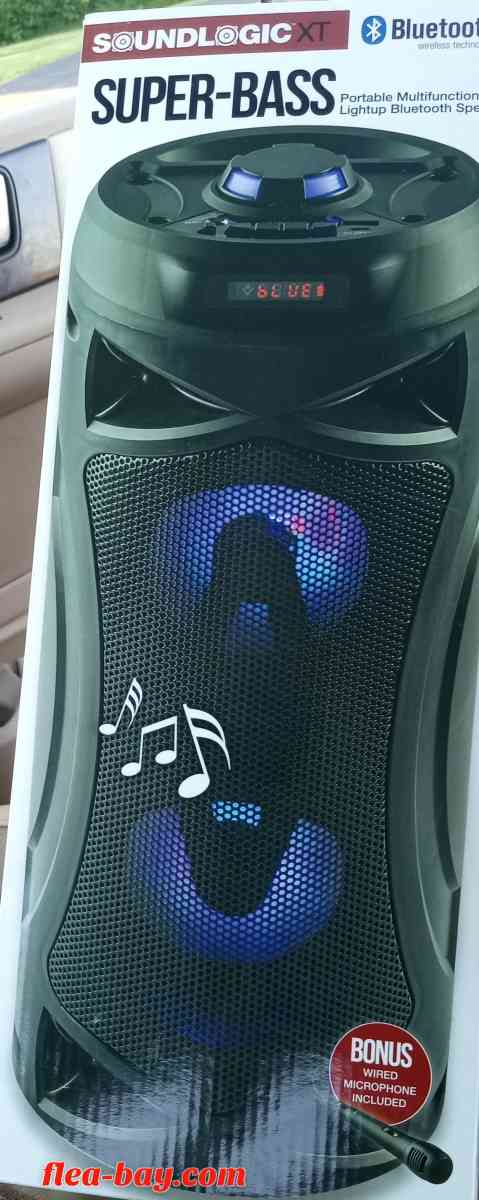 SUPERBASS BLUETOOTH SPEAKER WITH MIC - Bolingbrook, Illinois - FleaMarketBay