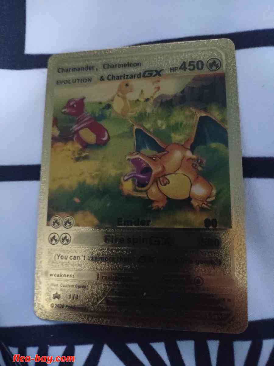 Charmander Charmeleon and Charizard Pokemon card - Plano, Texas