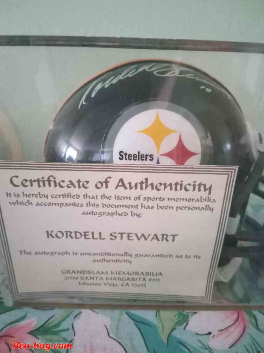 Kordell Stewart Autograph With Certificate Of Authenticity - Rochester, New York