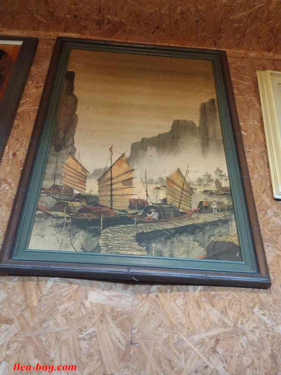 wall paintings - Vanderbilt, Texas - FleaMarketBay