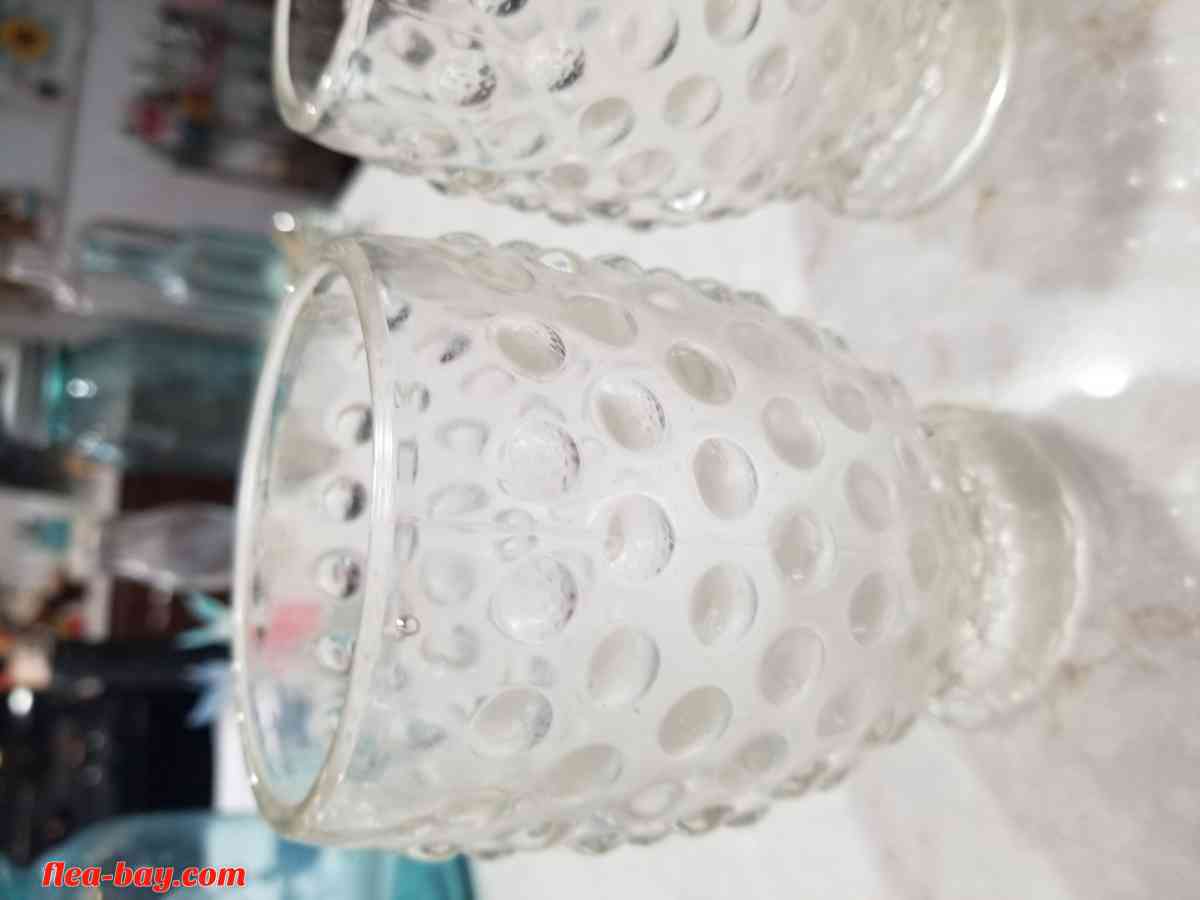 Vintage Tiara Indian Glass Pitcher and 3 Glasses Local Only - Hobart, Indiana - FleaMarketBay