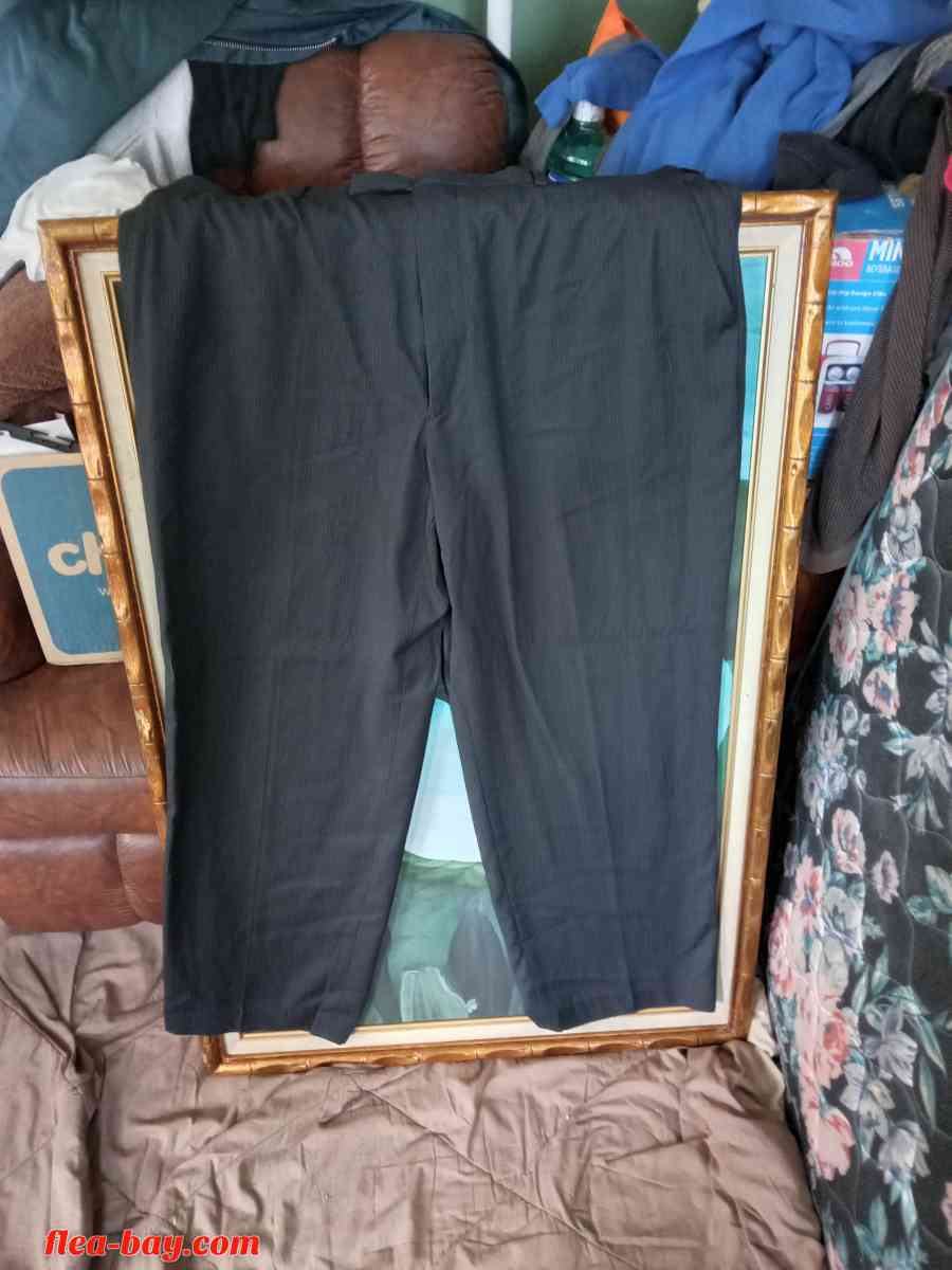 George (Men's Black Dress Slacks)