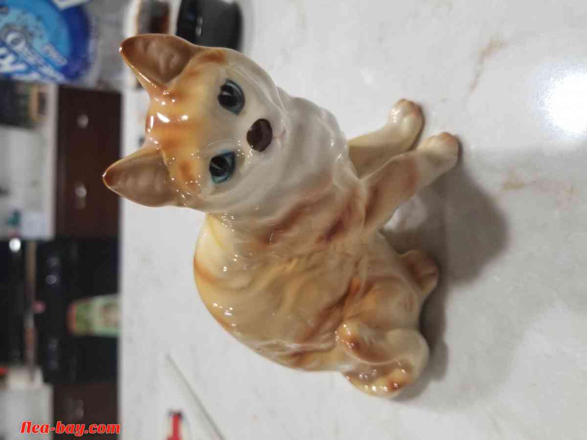 Vintage Cat Figure 4" Tall  Made in Japan Numbered 1559 Home - Hobart, Indiana - FleaMarketBay