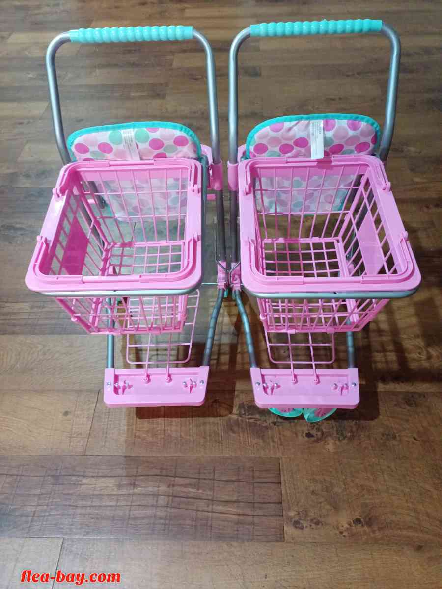 two little girl portable shopping baskets - Houston, Texas - FleaMarketBay