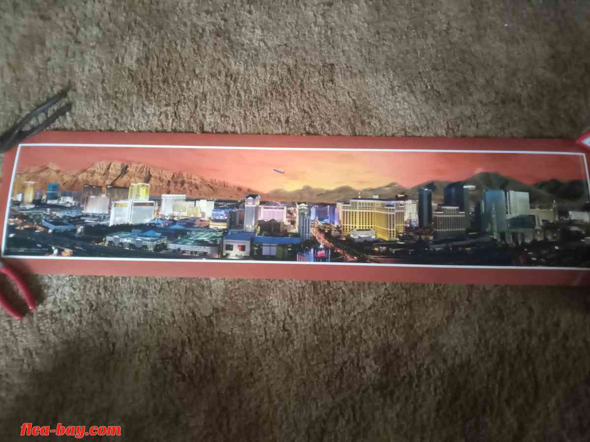 Vegas Skyline Sunrise Lithograph #593 (593(In Tube) - Rochester, New York