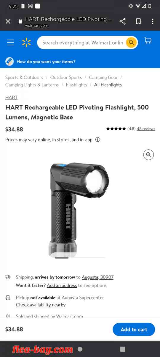 flashlight - Augusta, Georgia