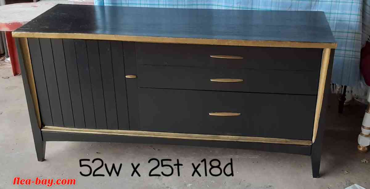 beautifully restored mid century modern buffet