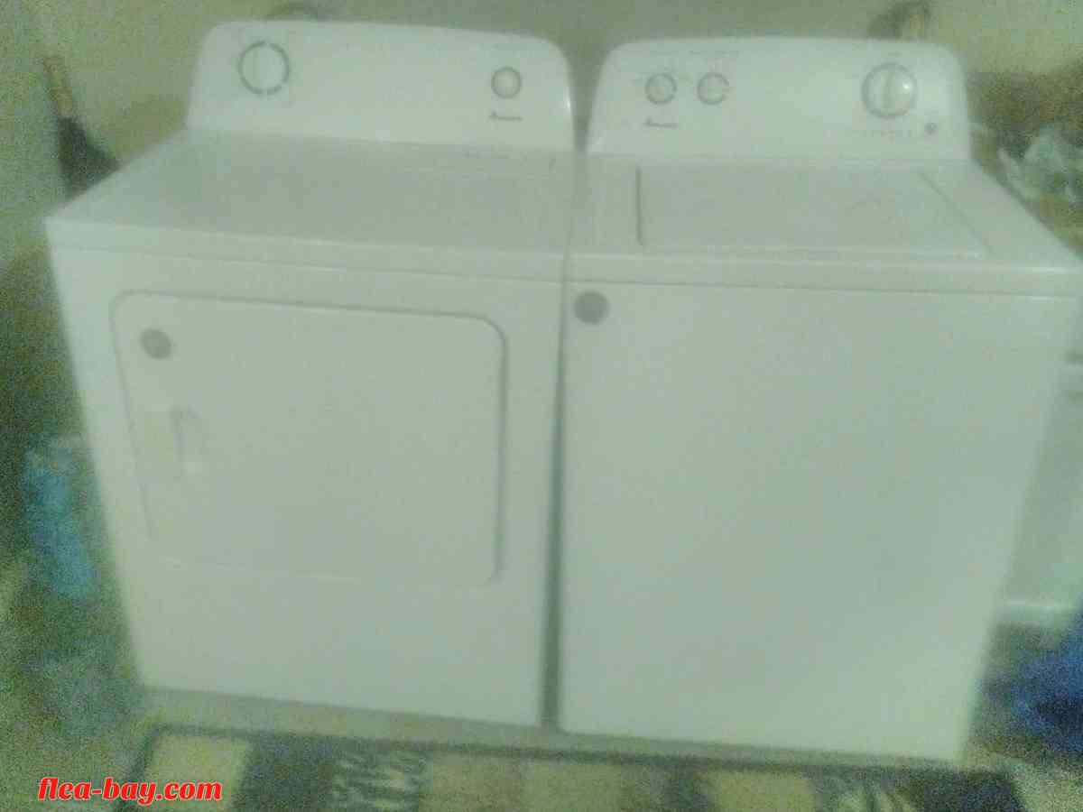 Amana washer and dryer set fully functional - New Orleans, Louisiana