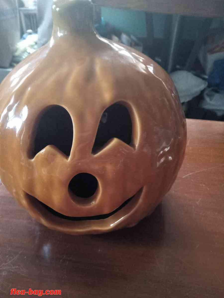 Ceramic Jack O Lantern (Open Bottom) - Rochester, New York